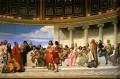 Hémicycle de l’Ecole des BeauxArts 1814 a laissé des histoires de taille de vie Hippolyte Delaroche